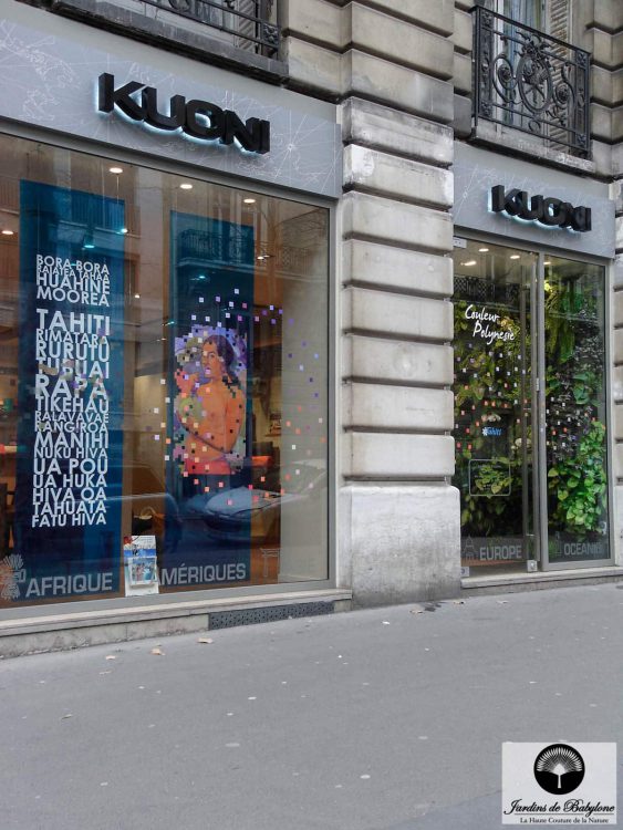 mur vegetal interieur chez kuoni