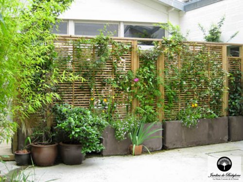 aménagement extérieur panneau