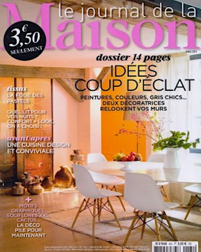 Le Journal de la Maison Avril 2014 couverture