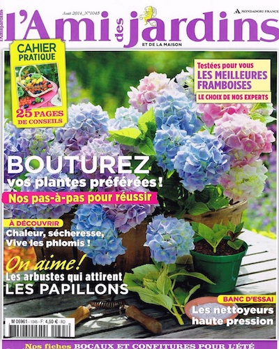 L'Ami des Jardins août 2014 Nº1045