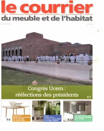 courrier de meuble et de l'habitat couverture