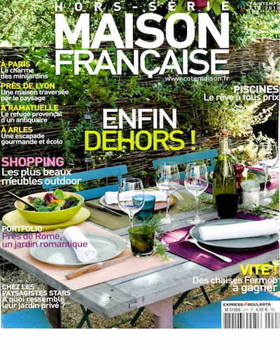 Maison Française couverture avril 2010