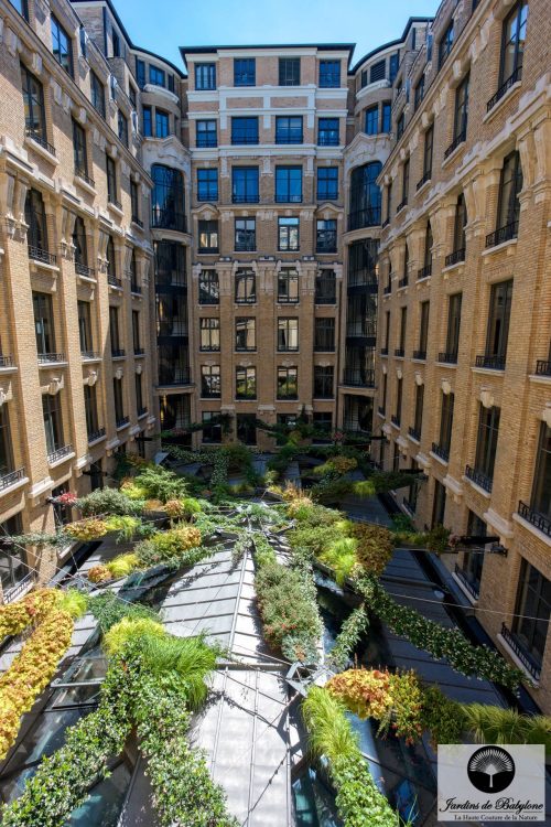 jardin suspendu ensoleillé